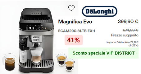 DELONGHI VIP DISTRICT